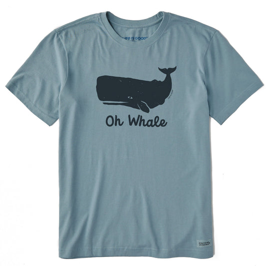 Men's Oh Whale Short Sleeve Crusher Tee