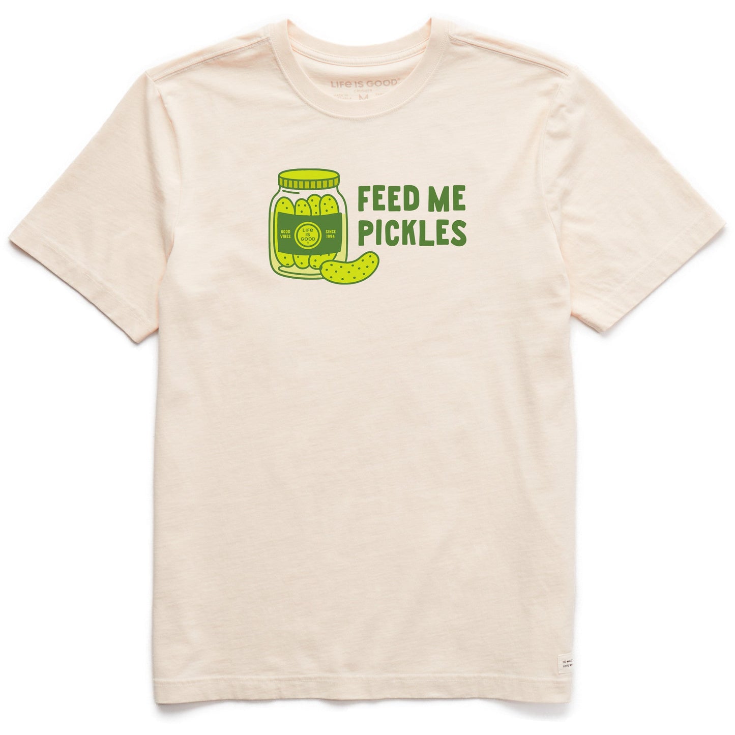 Men's Feed Me Pickles Short Sleeve Crusher Tee