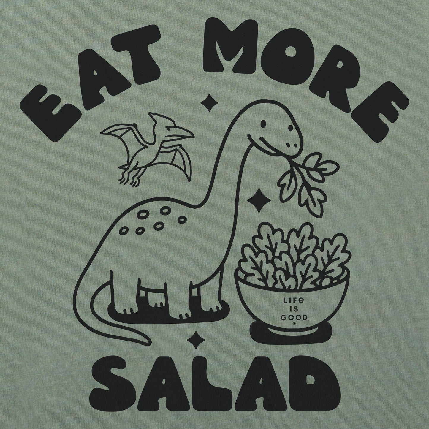 Men's Eat More Salad Short Sleeve Tee