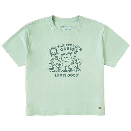 Women's Tend to Your Garden Short Sleeve Crusher Boxy Tee