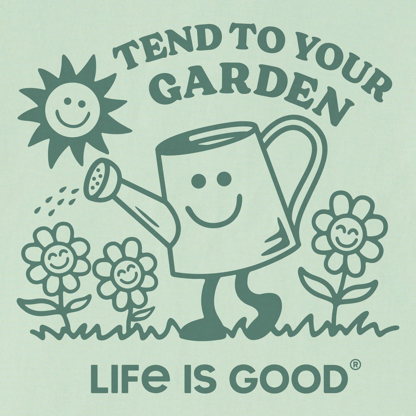 Women's Tend to Your Garden Short Sleeve Crusher Boxy Tee