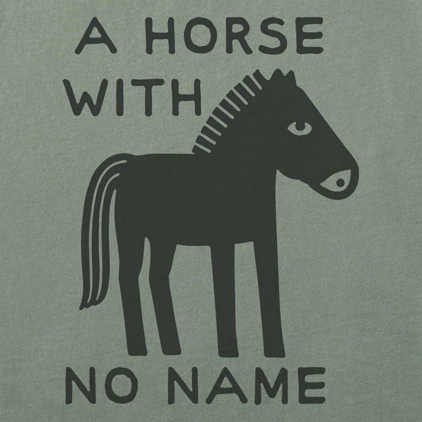 Women's A Horse With No Name Short Sleeve Crusher Boxy Tee