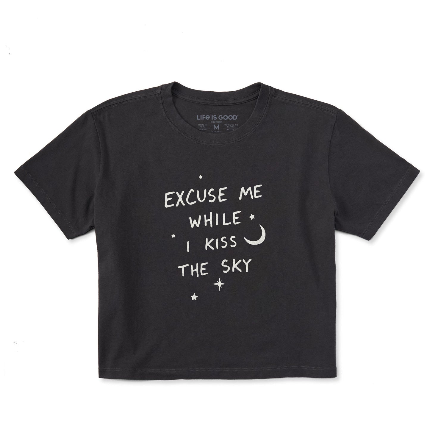Women's Excuse Me Short Sleeve Crusher Boxy Tee