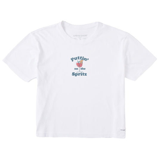 Women's Puttin' on the Spritz Short Sleeve Crusher Boxy Tee
