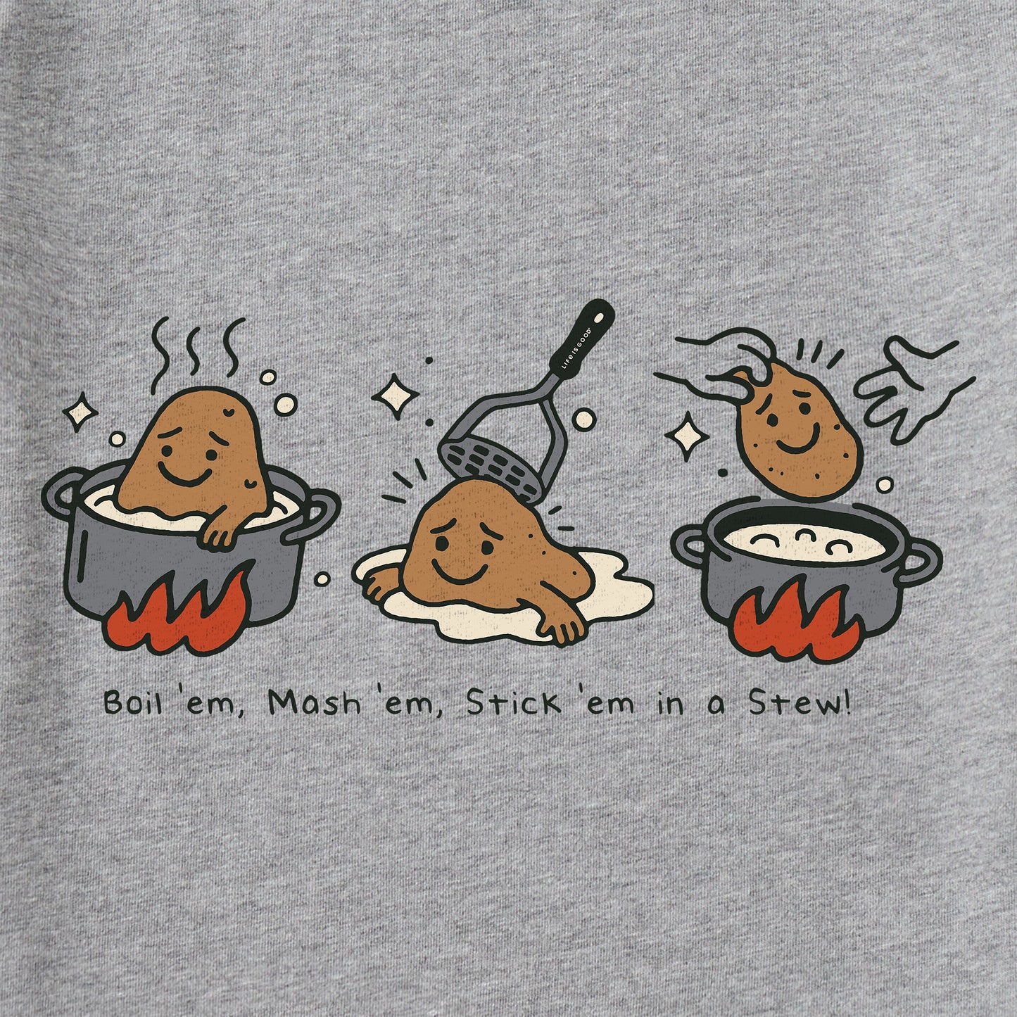 Women's Potato Trio Short Sleeve Tee