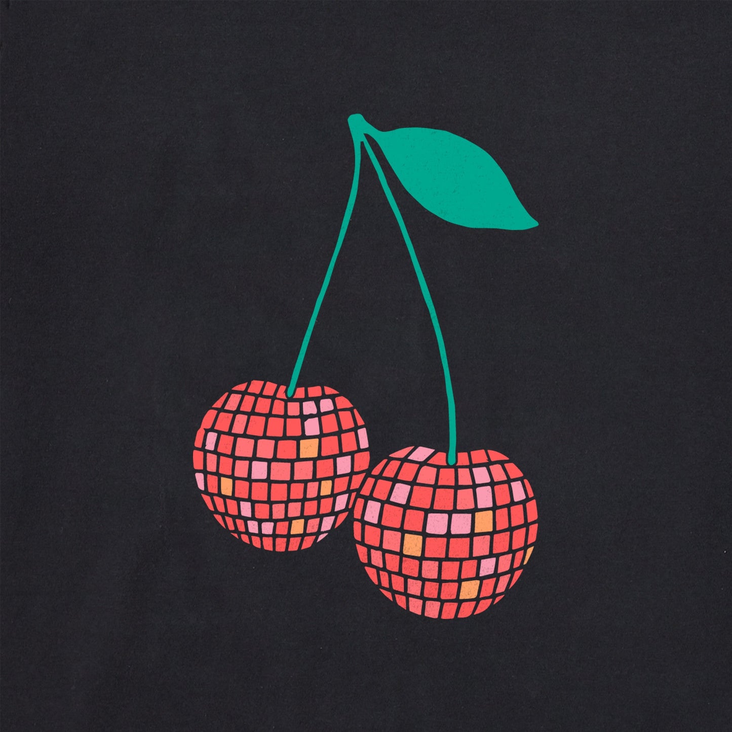 Women's Disco Cherries Short Sleeve Tee