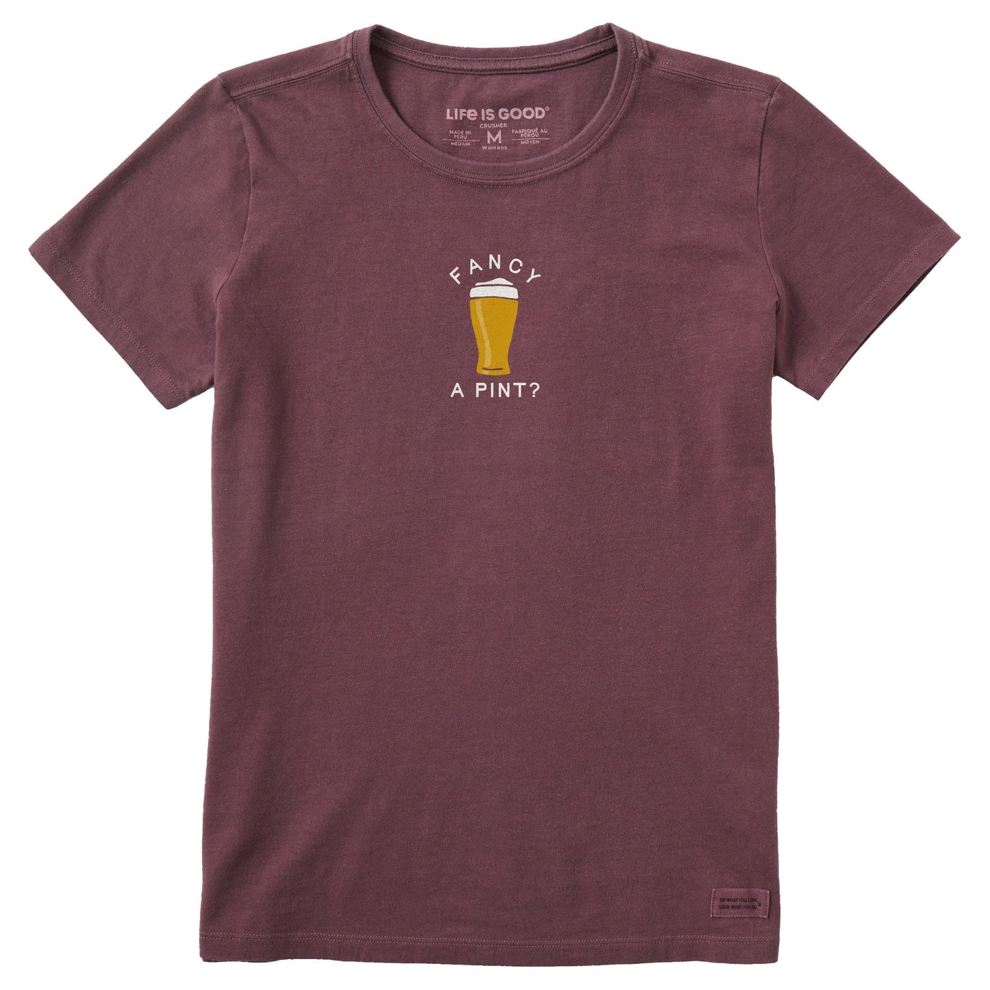 Women's Fancy a Pint Short Sleeve Crusher Tee