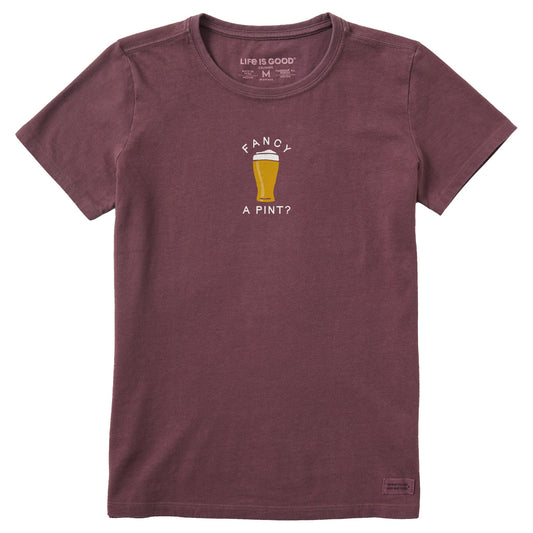 Women's Fancy a Pint Short Sleeve Crusher Tee