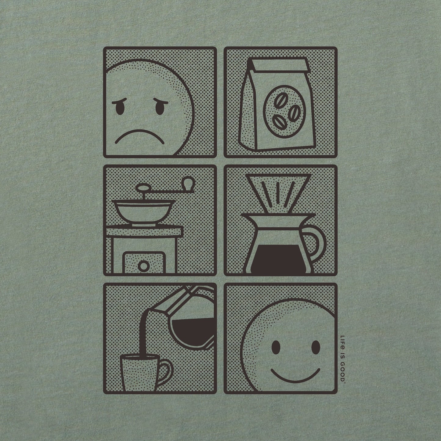 Men's Making Coffee Short Sleeve Tee