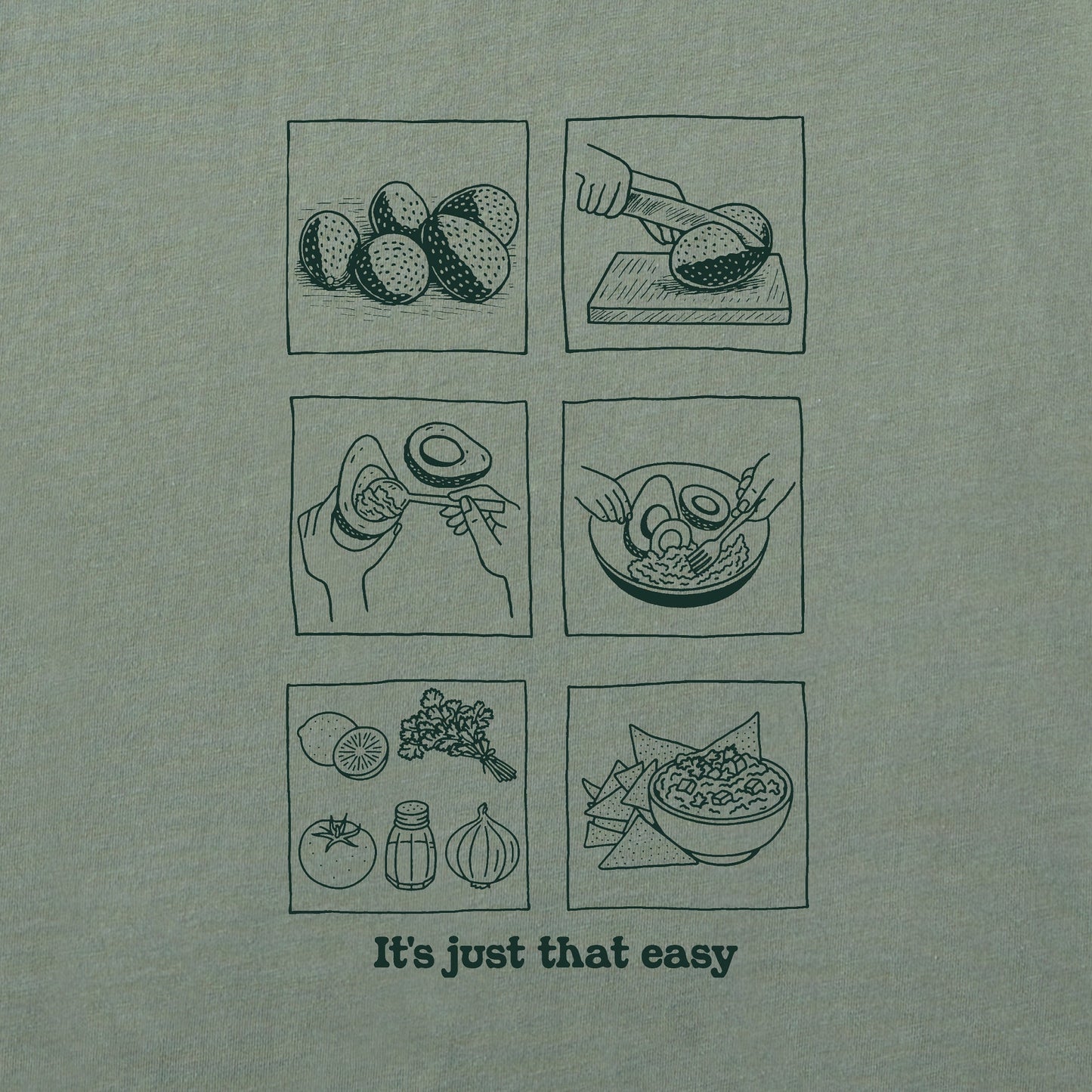 Men's Guacamole Short Sleeve Tee