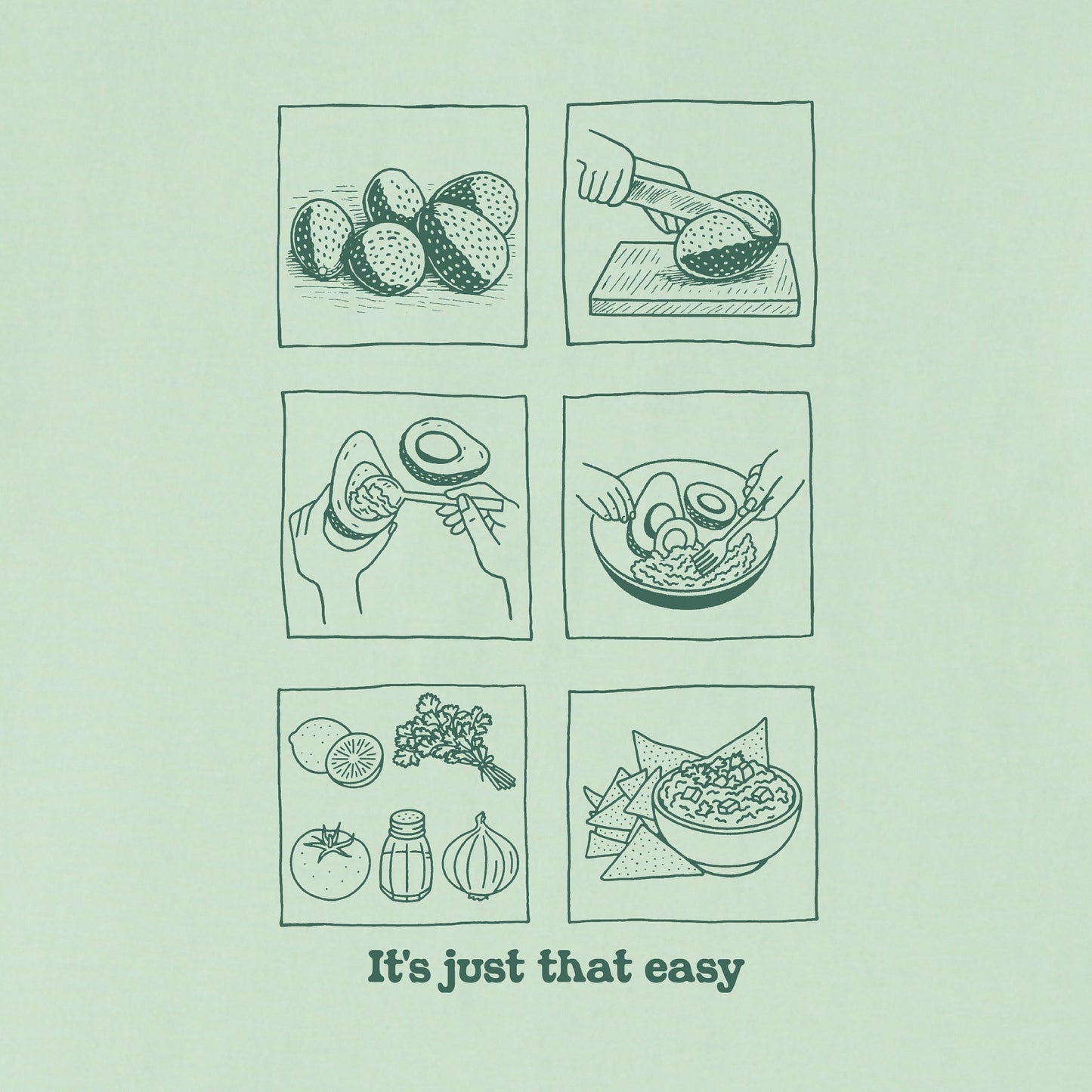 Women's Guacamole Short Sleeve Crusher Boxy Tee