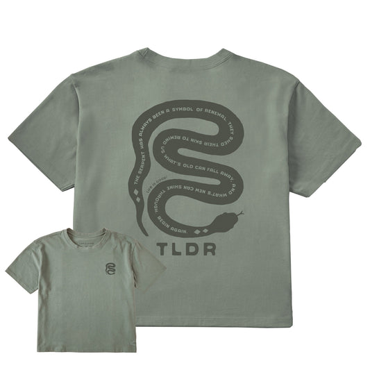 Women's TLDR Short Sleeve Crusher Boxy Tee