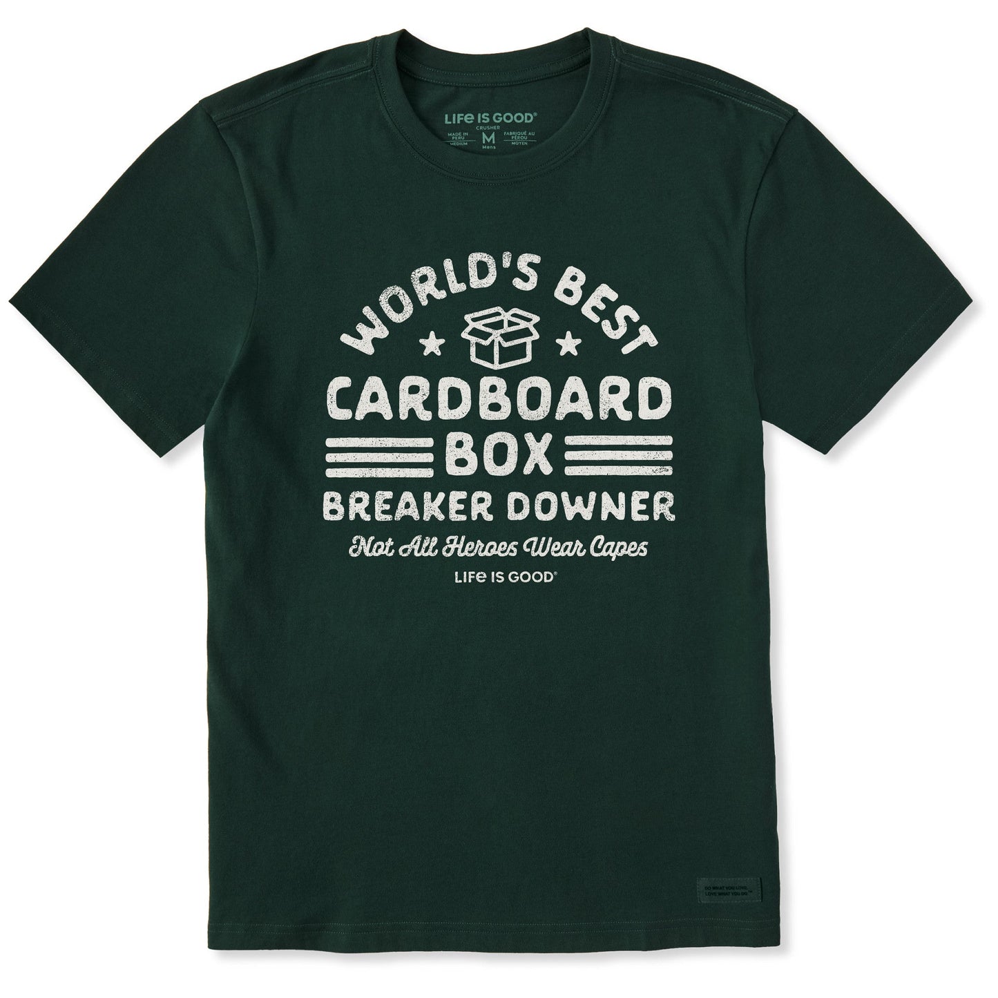 Men's Cardboard Box Breaker Downer Short Sleeve Tee