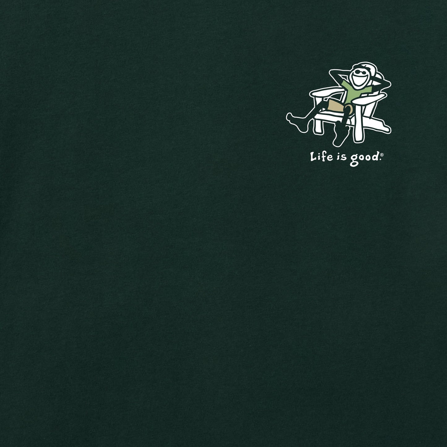 Men's Adirondack Jake Good Vibes Fleece Zip Hoodie