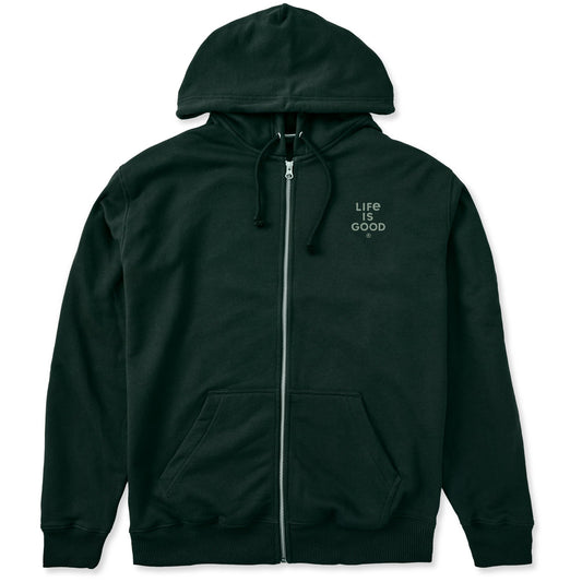 Men's Bert's Stacked LIG Good Vibes Fleece Zip Hoodie
