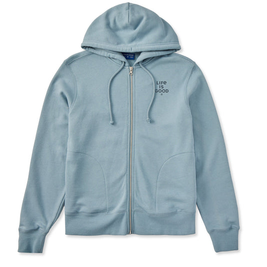 Women's Bert's Stacked LIG Good Vibes Fleece Zip Hoodie