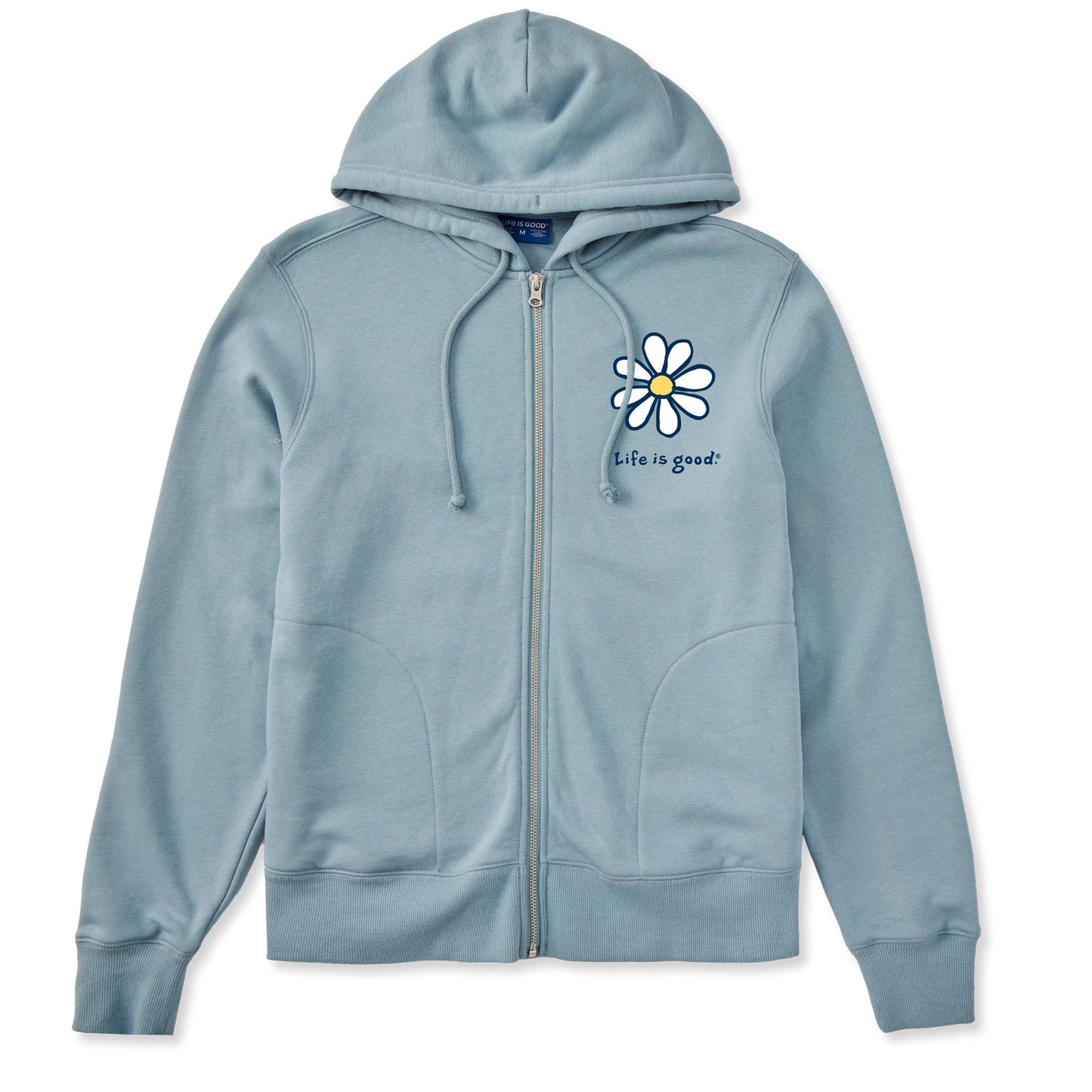 Women's LIG Daisy Good Vibes Fleece Zip Hoodie