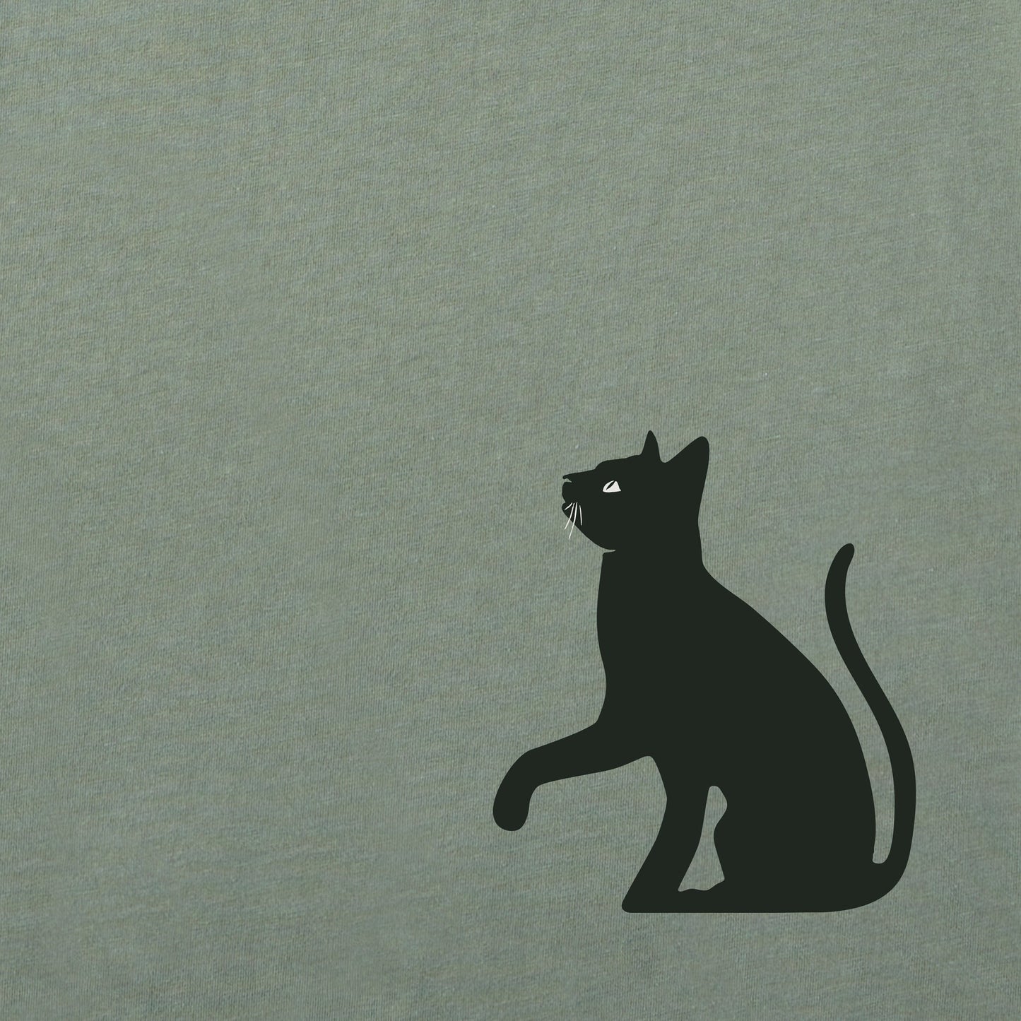 Men's Two Curious Cats Short Sleeve Crusher Tee