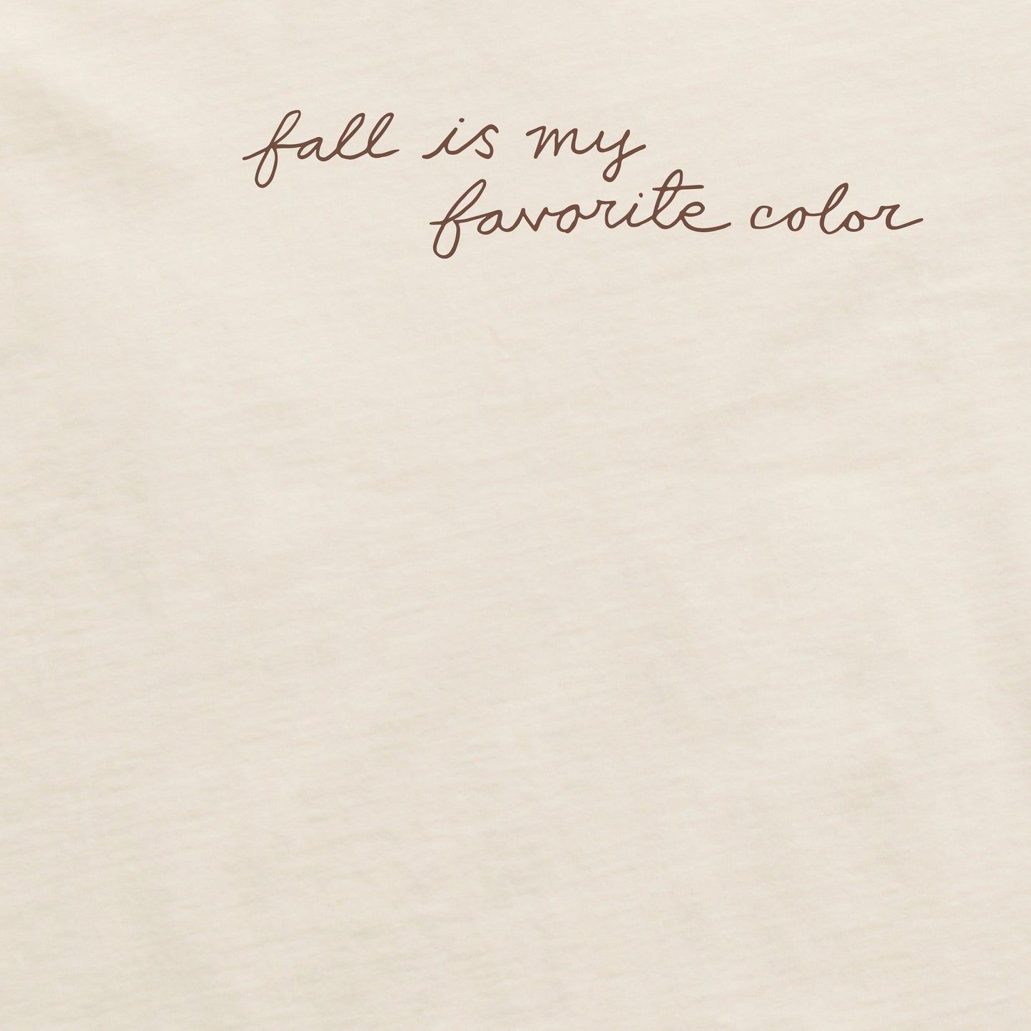 Women's Fall is my Favorite Sunflower Long Sleeve Crusher Tee