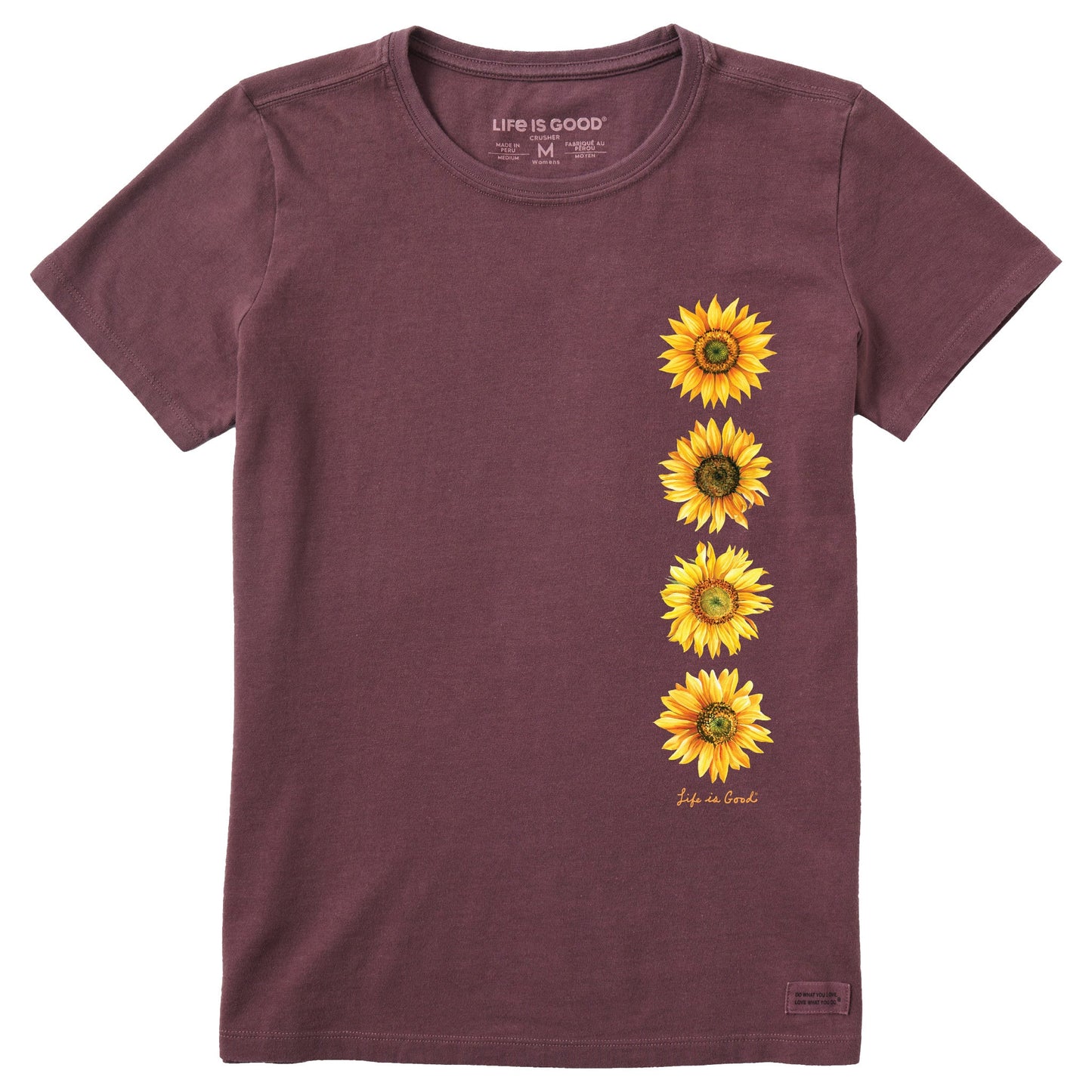 Women's Sunflower Line Short Sleeve Crusher Tee