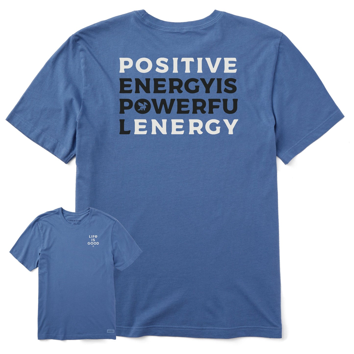 Men's Bert's Positive Short Sleeve Crusher Tee