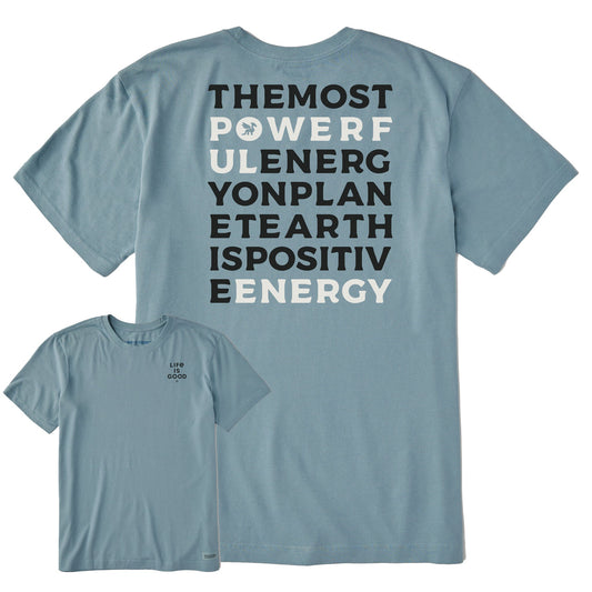 Men's Bert's Powerful Energy Short Sleeve Crusher Tee