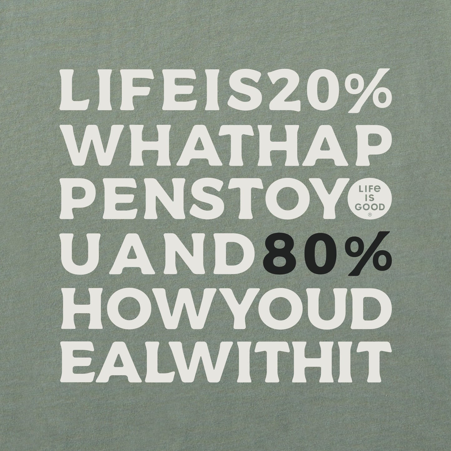 Men's Bert's 80% Short Sleeve Crusher Tee