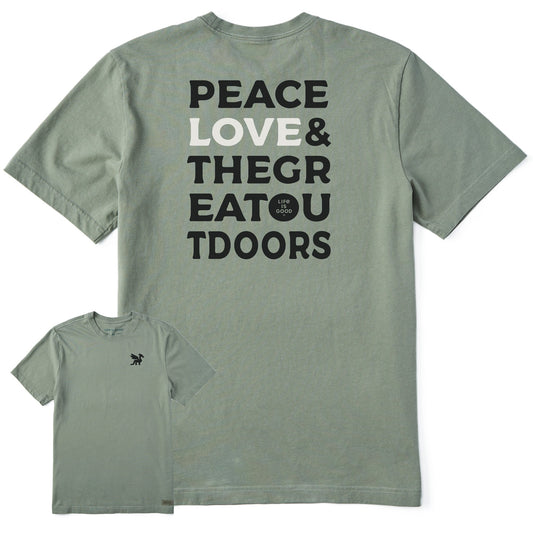 Men's Bert's Love Short Sleeve Crusher Tee