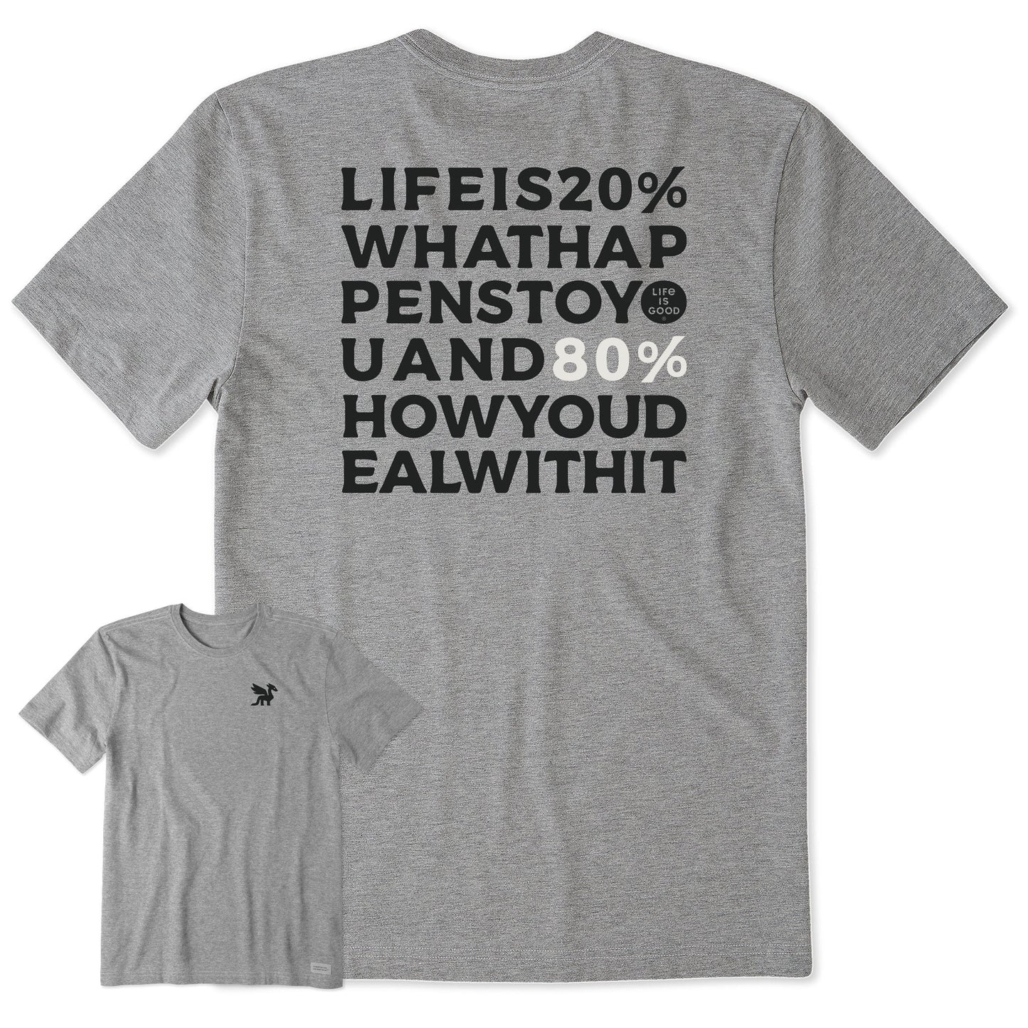 Men's Bert's 80% Short Sleeve Crusher Tee