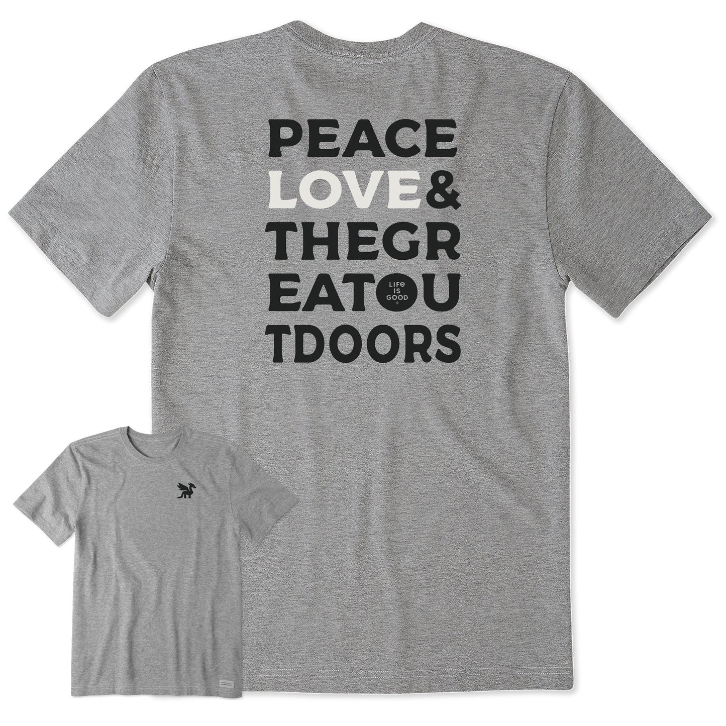 Men's Bert's Love Short Sleeve Crusher Tee