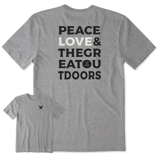 Men's Bert's Love Short Sleeve Crusher Tee