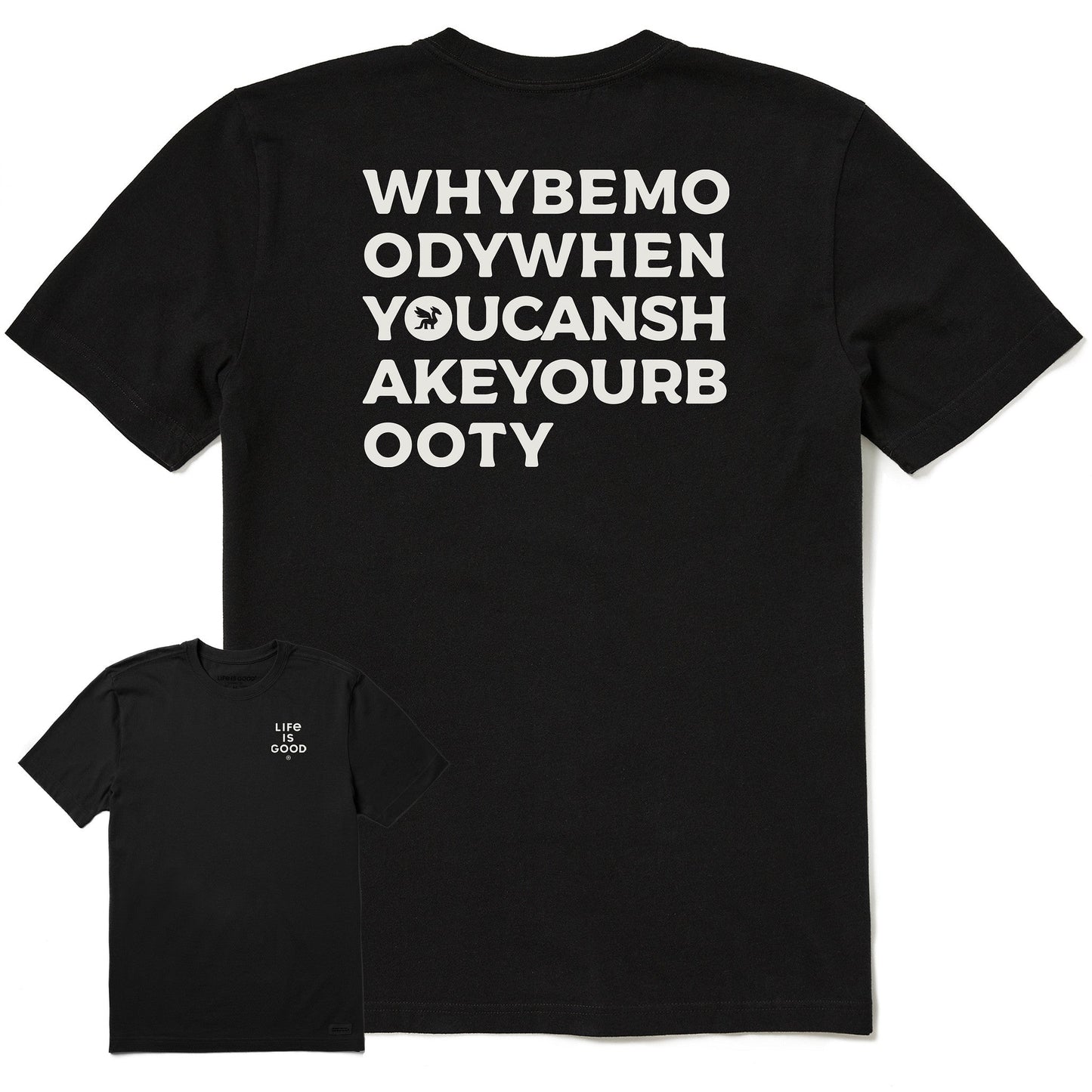 Men's Bert's Booty Short Sleeve Crusher Tee