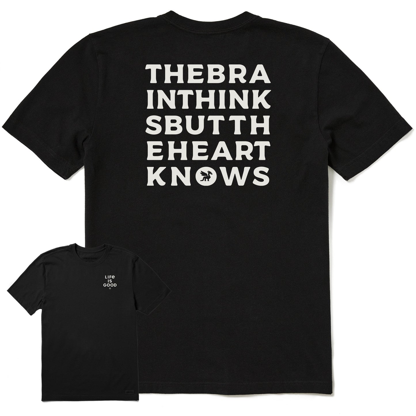 Men's Bert's Brain Short Sleeve Crusher Tee