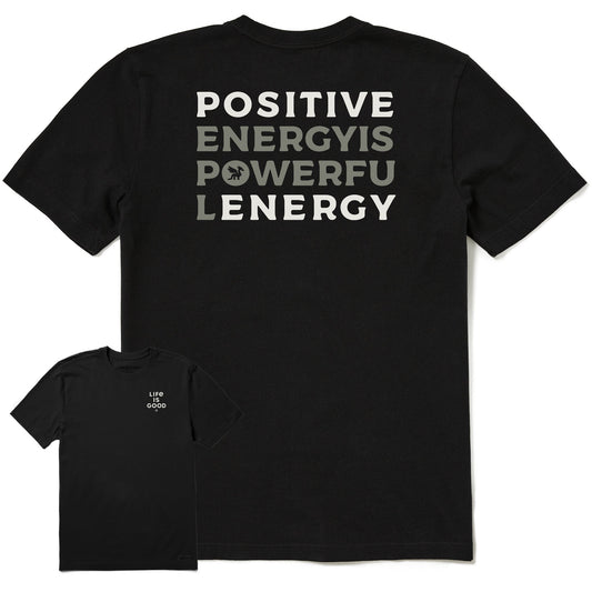 Men's Bert's Positive Short Sleeve Crusher Tee