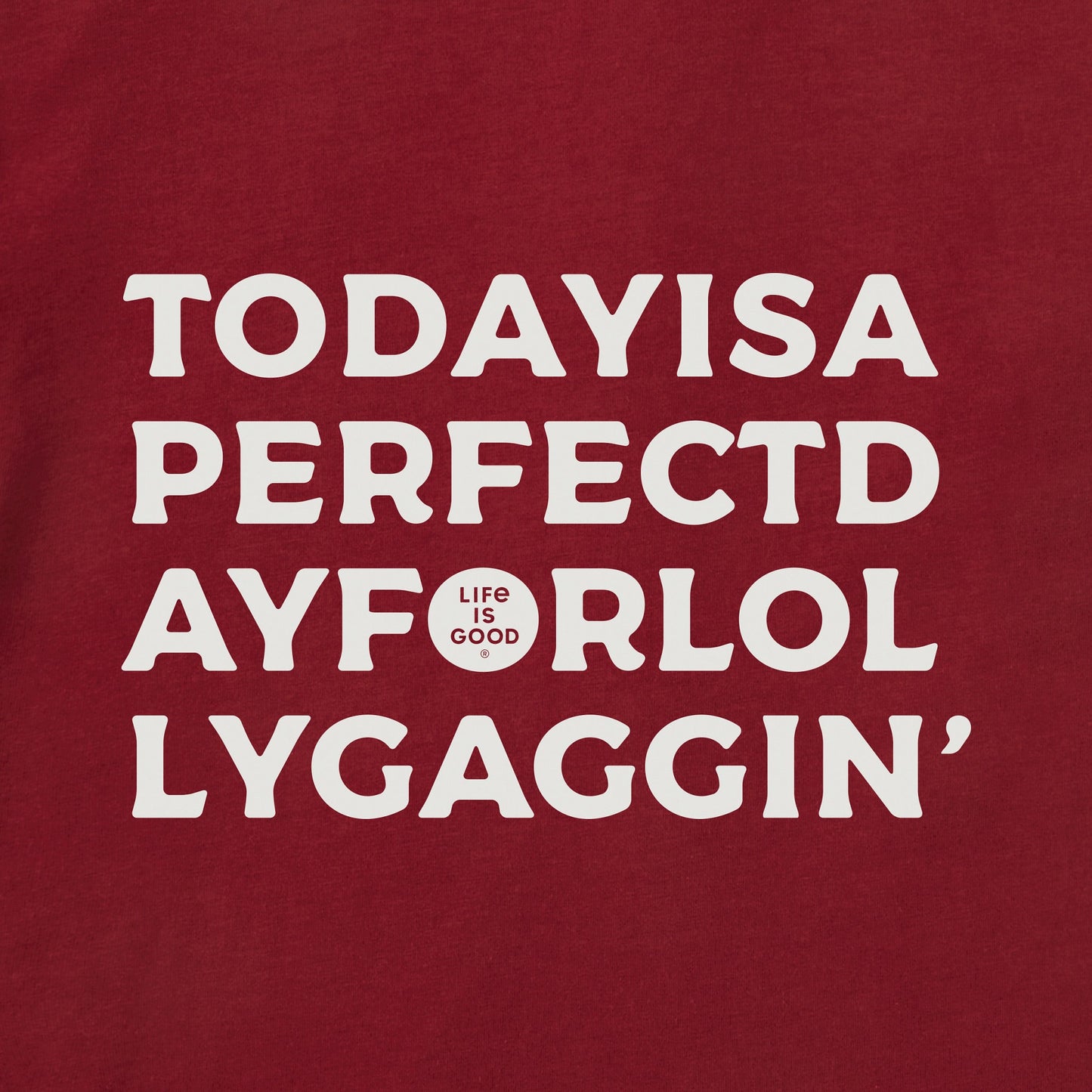 Men's Bert's Lolligaggin' Short Sleeve Crusher Tee