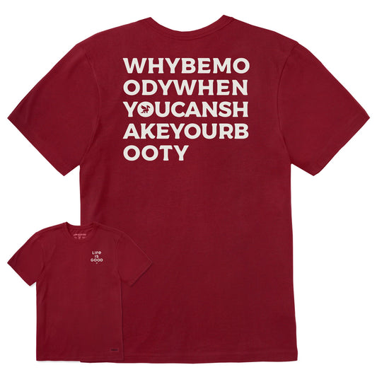 Men's Bert's Booty Short Sleeve Crusher Tee