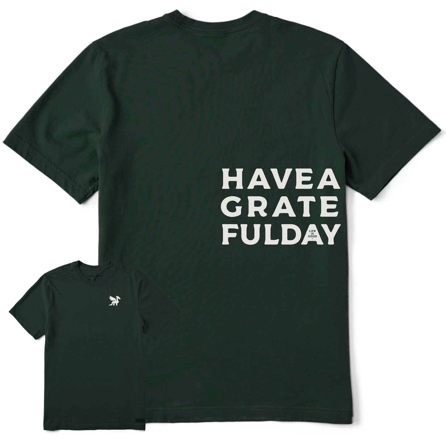 Men's Bert's Grateful Day Short Sleeve Crusher Tee