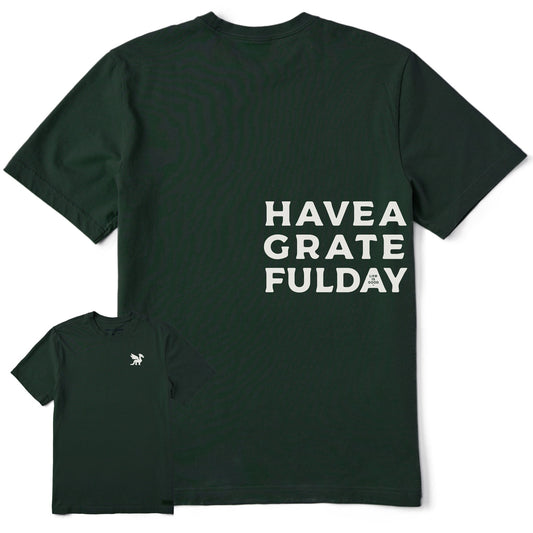 Men's Bert's Grateful Day Short Sleeve Crusher Tee