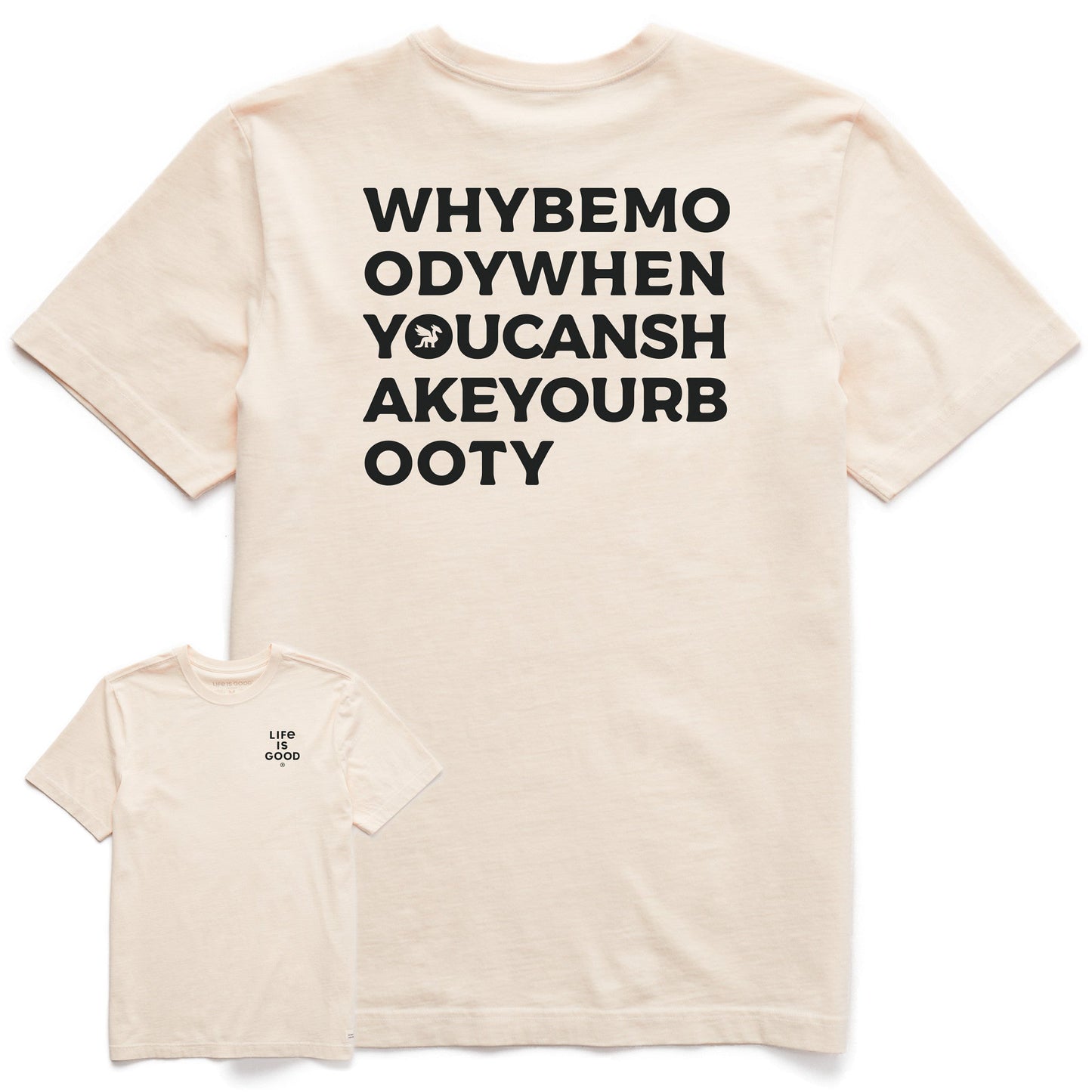 Men's Bert's Booty Short Sleeve Crusher Tee