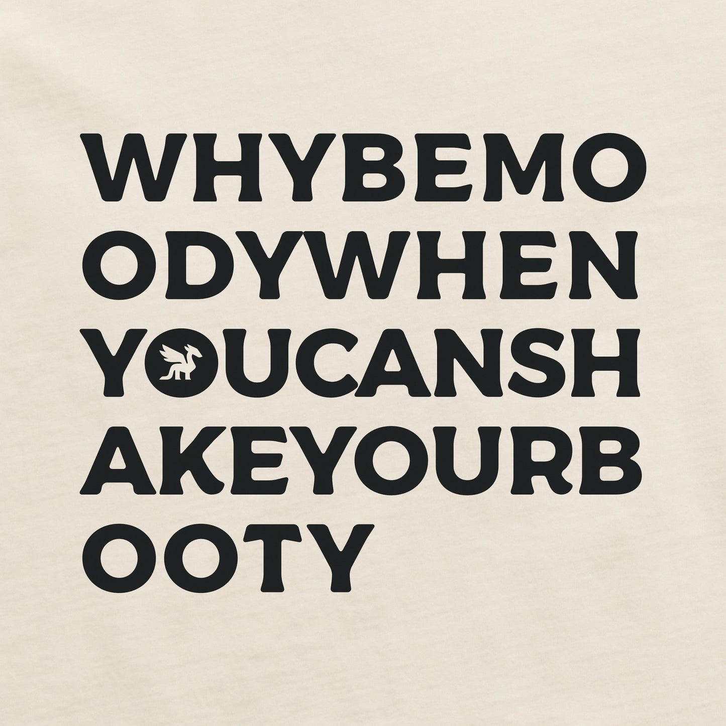 Men's Bert's Booty Short Sleeve Crusher Tee