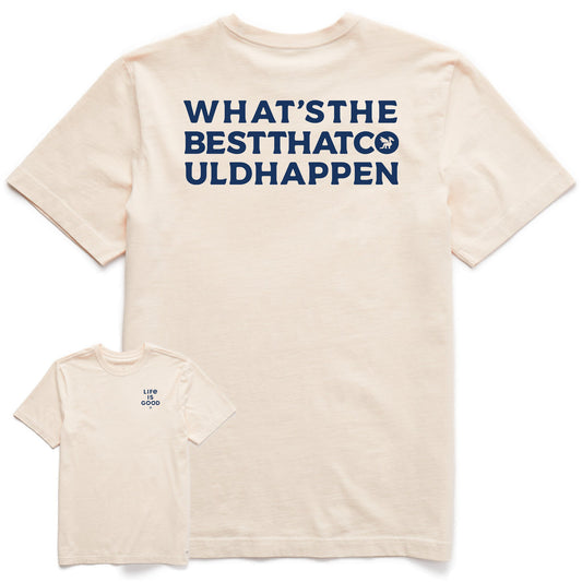 Men's Bert's Best Short Sleeve Crusher Tee