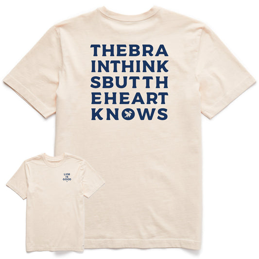 Men's Bert's Brain Short Sleeve Crusher Tee