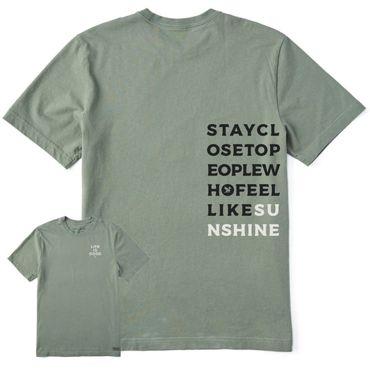 Men's Bert's Sunshine Short Sleeve Crusher Tee