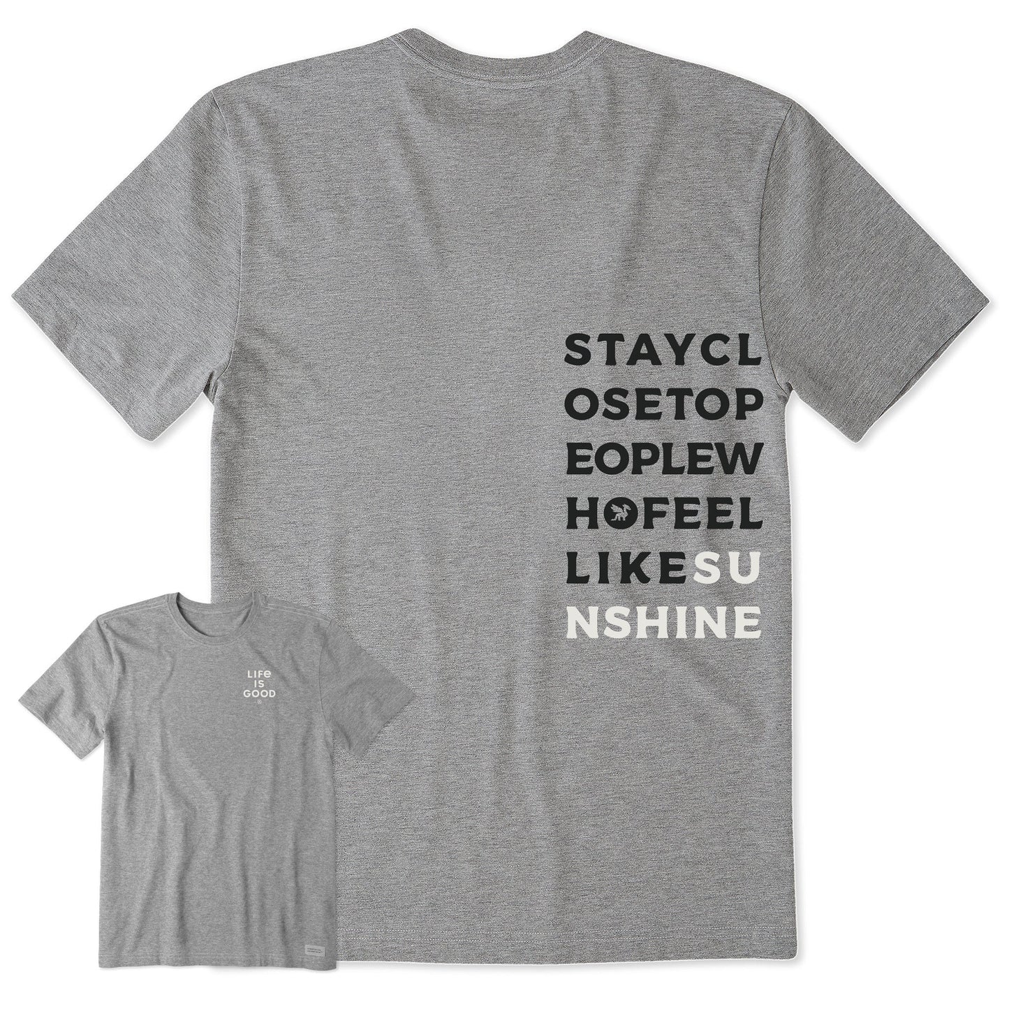 Men's Bert's Sunshine Short Sleeve Crusher Tee