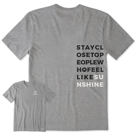 Men's Bert's Sunshine Short Sleeve Crusher Tee