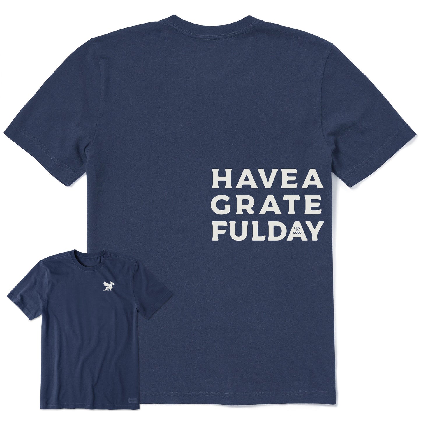 Men's Bert's Grateful Day Short Sleeve Crusher Tee