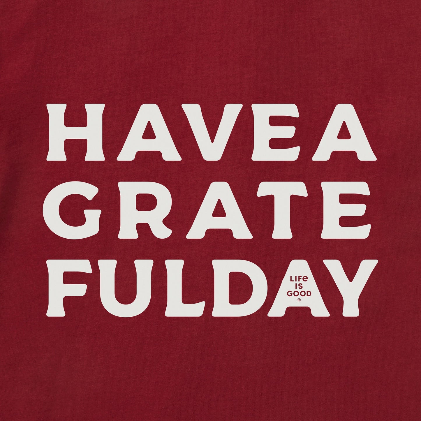 Men's Bert's Grateful Day Short Sleeve Crusher Tee