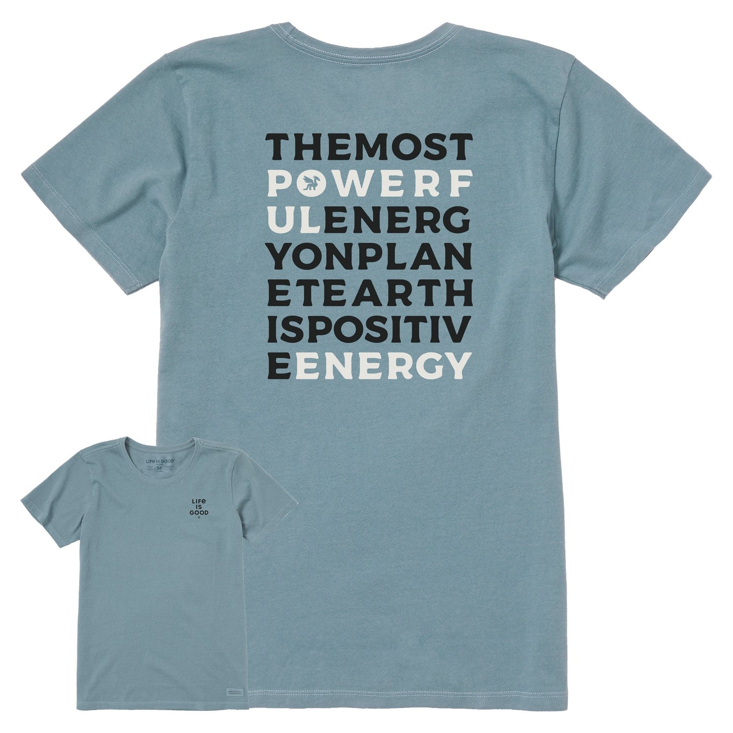 Women's Bert's Powerful Energy Short Sleeve Crusher Tee