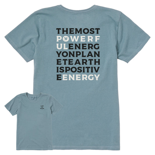 Women's Bert's Powerful Energy Short Sleeve Crusher Tee