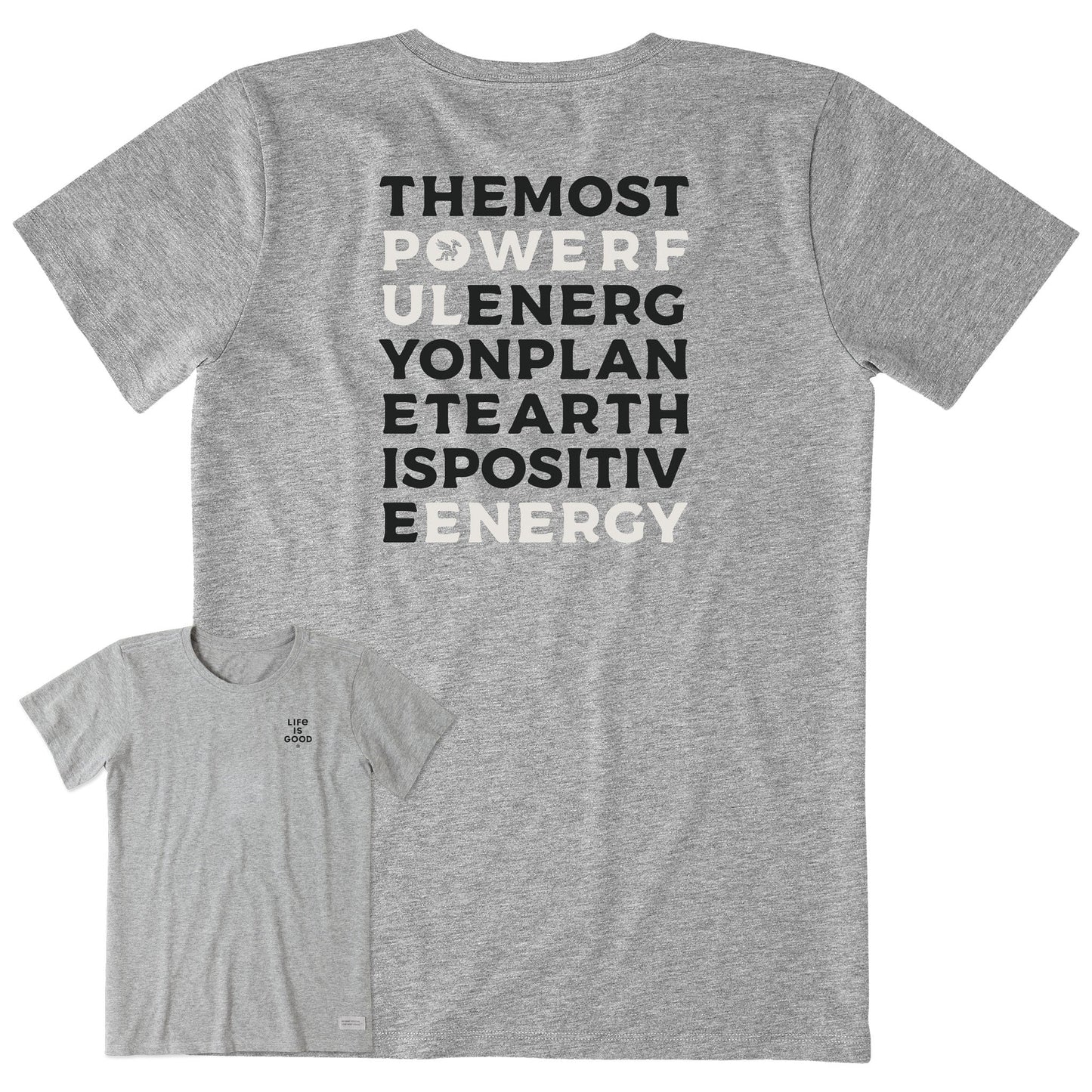 Women's Bert's Powerful Energy Short Sleeve Crusher Tee